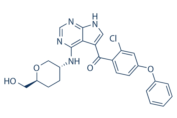 Nemtabrutinib (ARQ 531)化学構造