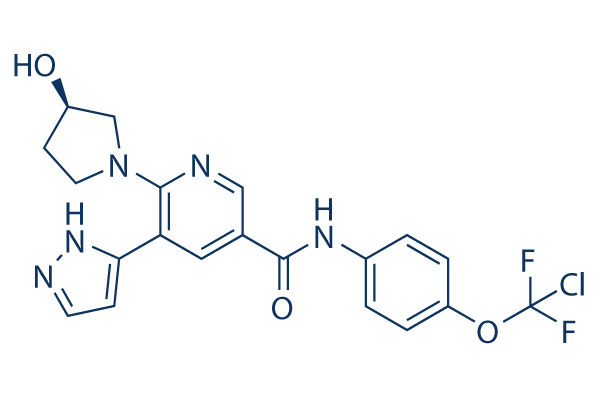Asciminib (ABL001)化学構造