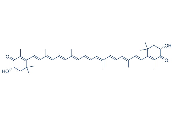 Astaxanthin化学構造