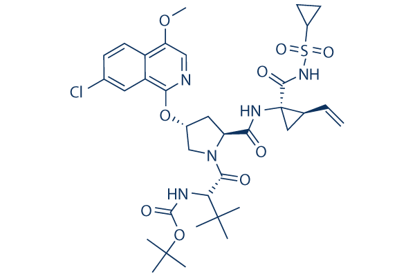 Asunaprevir化学構造