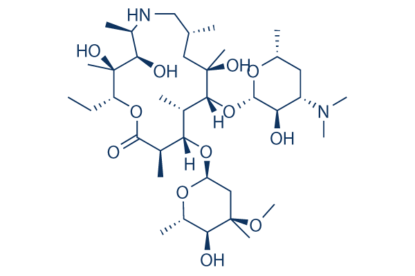 Azathramycin化学構造