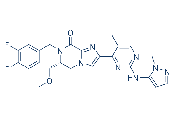 AZD0364 (ATG-017)化学構造