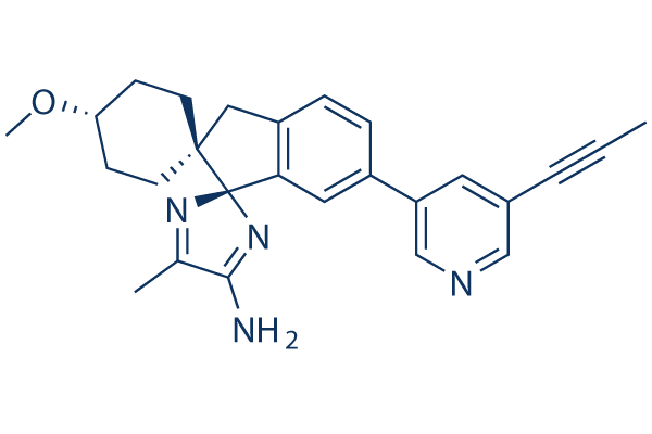 Lanabecestat (AZD3293)化学構造