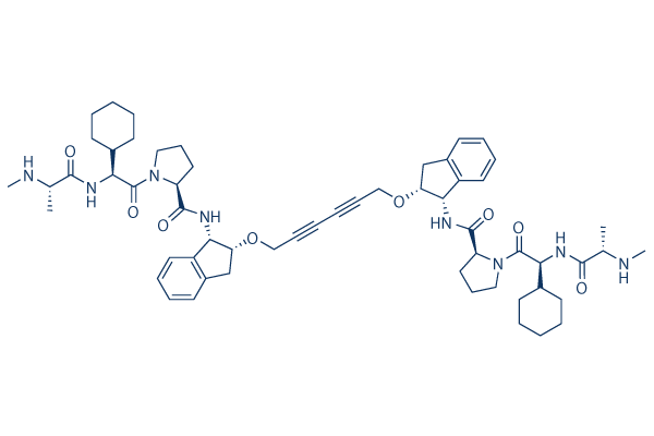 AZD5582化学構造