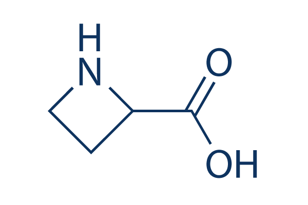 Azetidine-2-carboxylic acid化学構造