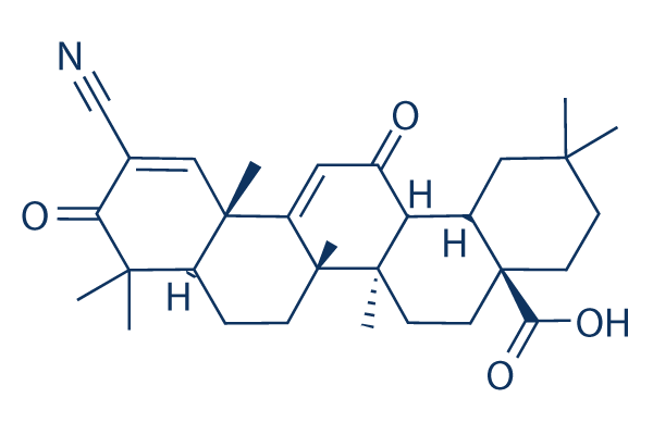 Bardoxolone (CDDO)化学構造