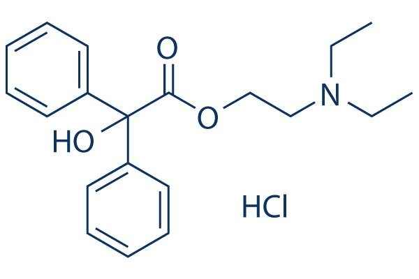 Benactyzine hydrochloride化学構造