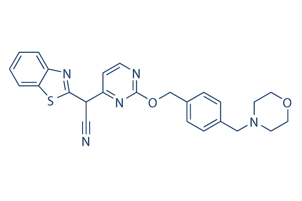 Bentamapimod (AS602801)化学構造