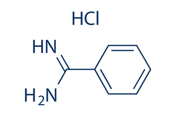 Benzamidine HCl化学構造