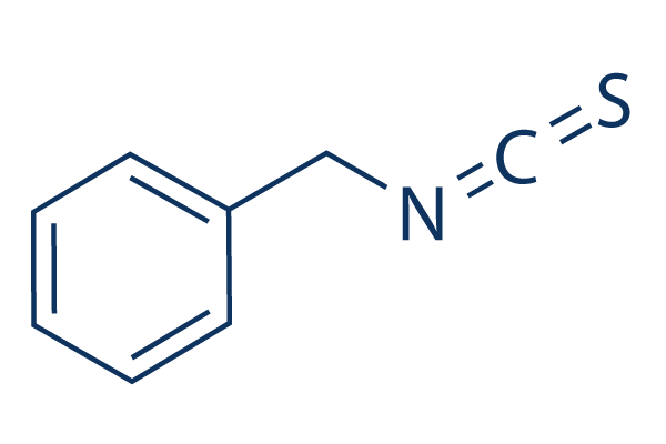 Benzyl isothiocyanate化学構造