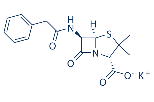 Benzylpenicillin potassium化学構造