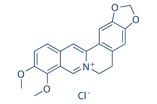 Berberine chloride化学構造