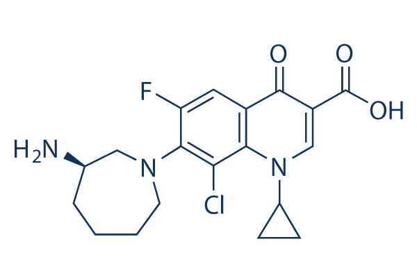 Besifloxacin化学構造