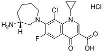 Besifloxacin HCl 化学構造