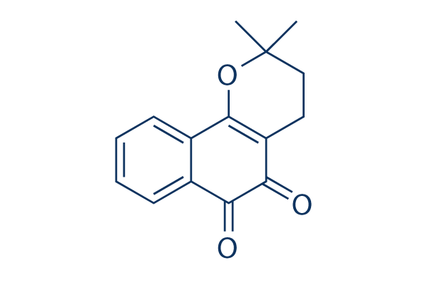 Beta-Lapachone化学構造