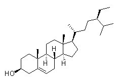 β-Sitosterol化学構造