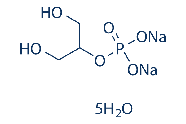 β-Glycerophosphate sodium salt hydrate化学構造