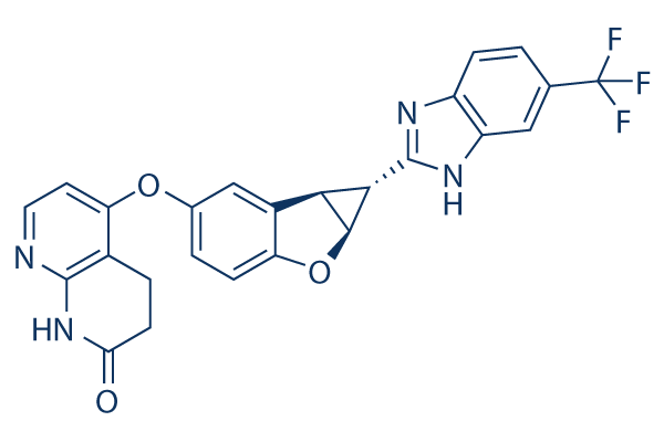 Lifirafenib (BGB-283)化学構造