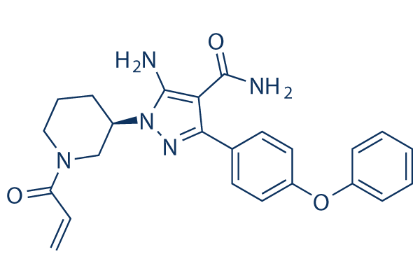 Btk inhibitor 2化学構造
