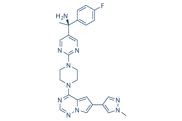 Avapritinib化学構造