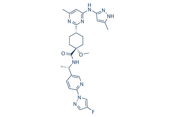 Pralsetinib (BLU-667)化学構造