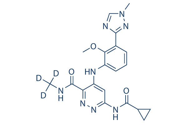 Deucravacitinib (BMS-986165)化学構造