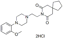 BMY 7378 Dihydrochloride化学構造