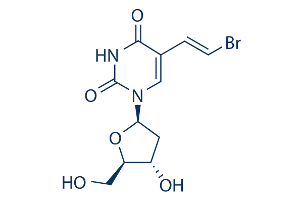 Brivudine (BVDU)化学構造