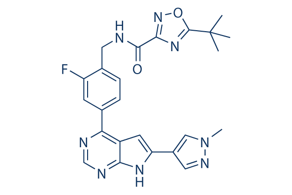 BTK inhibitor 1 (Compound 27)化学構造