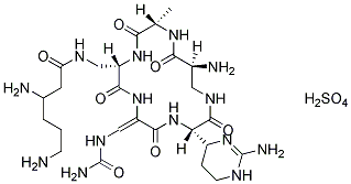 Capreomycin Sulfate化学構造