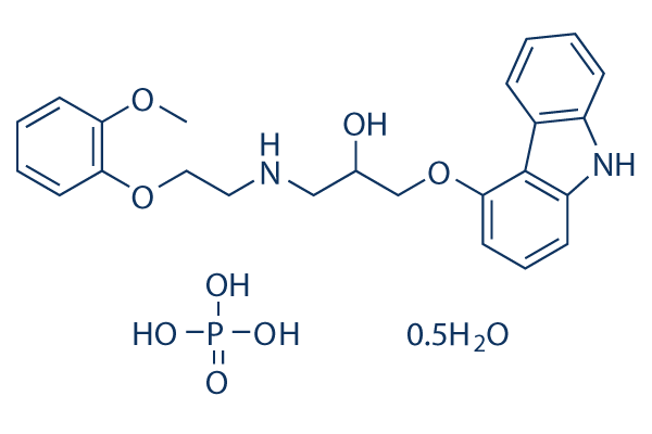 Carvedilol Phosphate化学構造