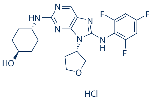 Tanzisertib(CC-930)化学構造