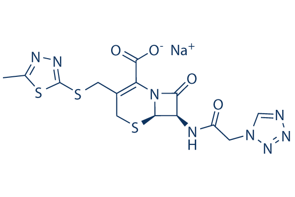 Cefazolin Sodium化学構造