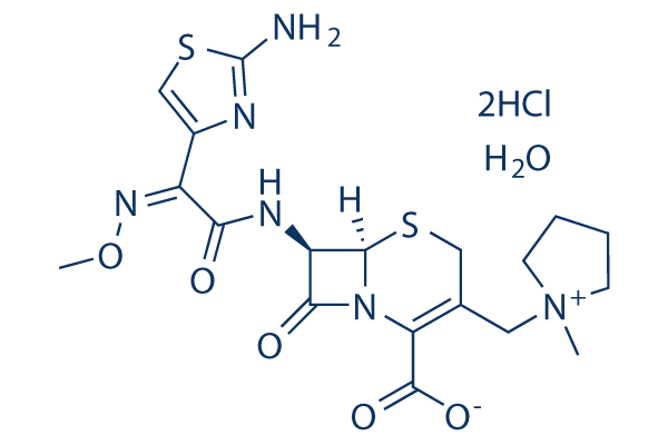 Cefepime Dihydrochloride Monohydrate化学構造
