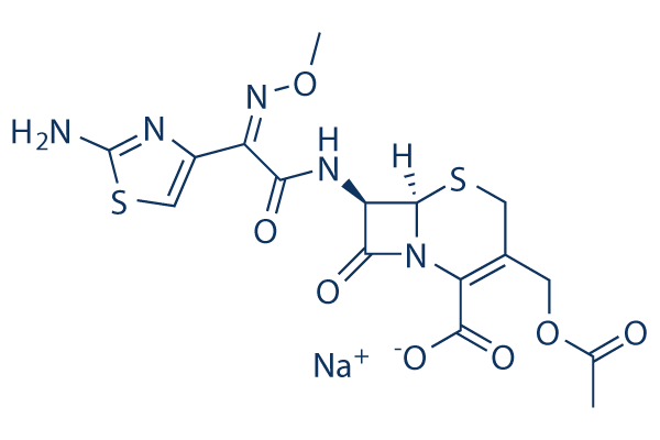Cefotaxime sodium化学構造