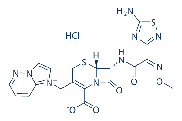 Cefozopran hydrochloride化学構造