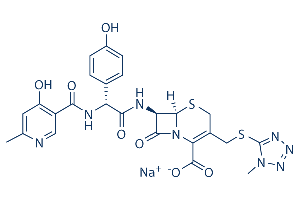 Cefpiramide sodium化学構造