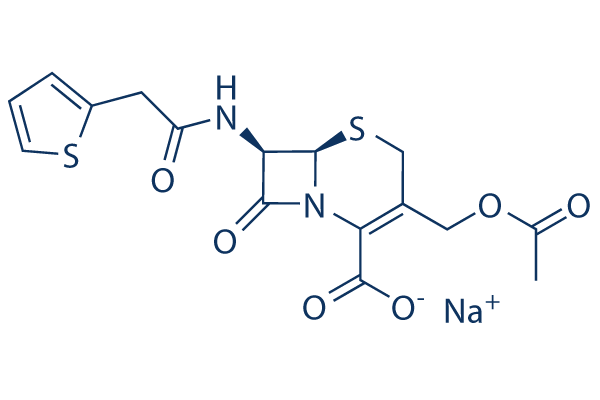 Cephalothin sodium化学構造