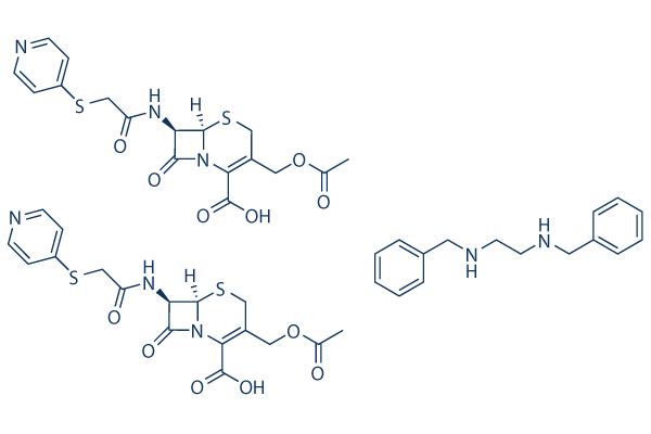 Cephapirin Benzathine化学構造