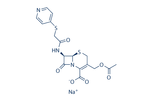 Cephapirin Sodium化学構造