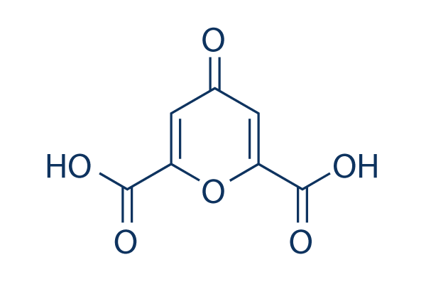 Chelidonic acid化学構造
