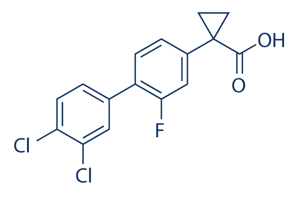 Itanapraced (CHF 5074)化学構造