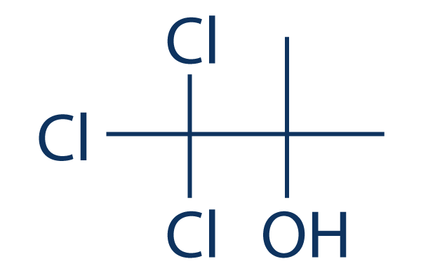 Chlorobutanol化学構造