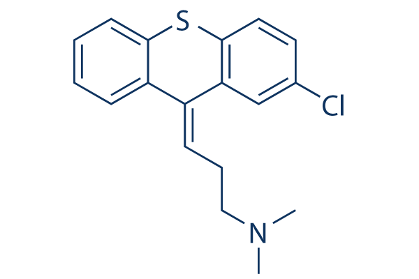 Chlorprothixene化学構造