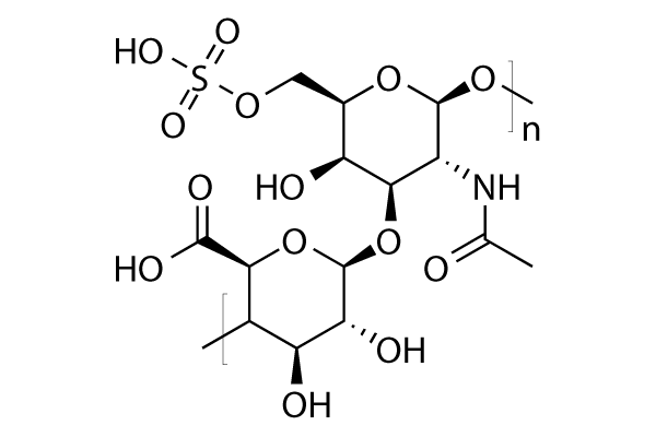 Chondroitin sulfate化学構造