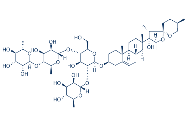 Chonglou Saponin VII化学構造