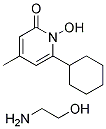 Ciclopirox ethanolamine化学構造