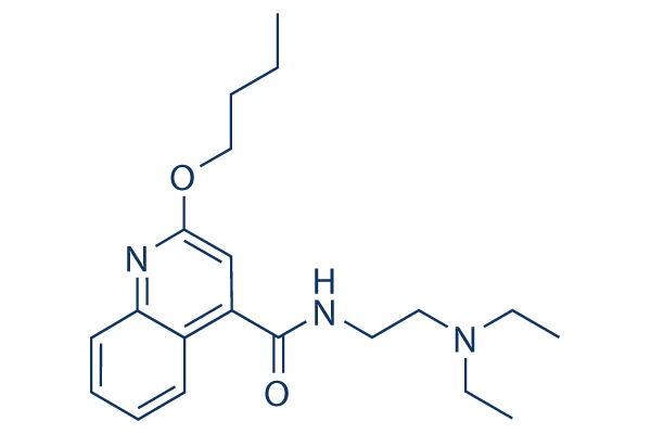 Cinchocaine化学構造