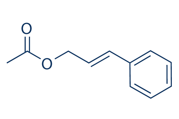 Cinnamyl acetate化学構造