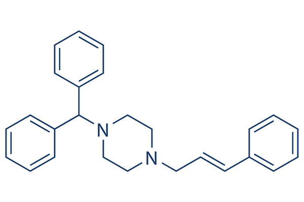 Cinnarizine化学構造